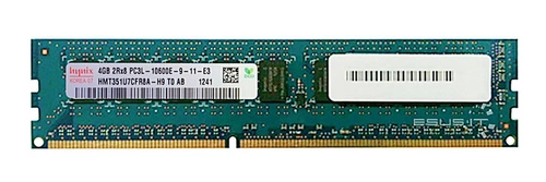 Mémoire RAM 1x 4GB Hynix ECC UNBUFFERED DDR3 1333MHz PC3-10600 UDIMM | HMT351U7CFR8A-H9