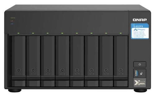 Serveur NAS QNAP TS-832PX-4G 8x SSD | HDD SATA 4GB RAM