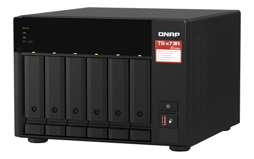Serveur NAS QNAP TS-673A-8G 6x SSD | HDD SATA 8GB RAM