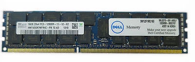 Mémoire RAM 1x 16GB DELL PowerEdge & Precision Workstation DDR3 1600MHz ECC REGISTERED DIMM | SNPJDF1MC/16G