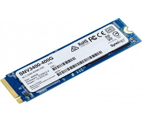 Disque dur SSD dédié au serveur Synology SNV3000 400GB M.2 2280 NVMe SNV3400-400G