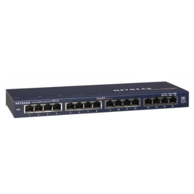 Przełącznik Netgear GS116GE | 512 kB | 32 Gb/s | 16x Port Ethernet