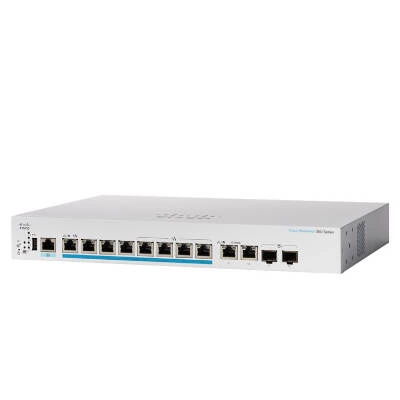 Switch Cisco Business CBS350-8MP-2X-EU 8x 2.5Gb 2x RJ-45/SFP+ 240 W PoE+
