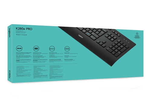 Clavier Câblés Logitech K280E Pro f/ Business QWERTY