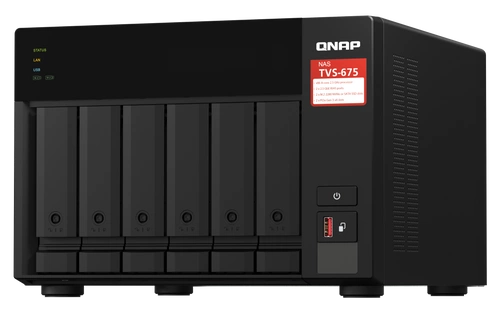 Serveur NAS QNAP TVS-675-8G 6x SSD | HDD SATA 8GB RAM