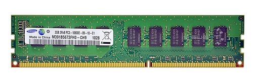 Mémoire RAM 1x 2GB Samsung ECC UNBUFFERED DDR3 1333MHz PC3-10600 UDIMM | M391B5673FH0-CH9