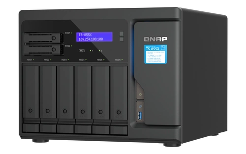 Serveur NAS QNAP TS-855X-8G 8x SSD | HDD SATA 8GB RAM