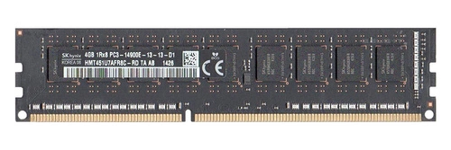 Mémoire RAM 1x 4GB Hynix ECC UNBUFFERED DDR3 1866MHz PC3-14900 UDIMM | HMT451U7AFR8C-RD