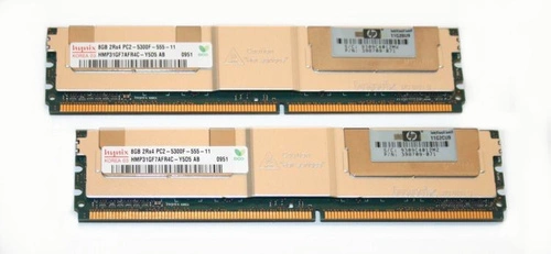 Mémoire RAM 2x 8GB HP Proliant & Workstation DDR2 667MHz ECC FULLY BUFFERED DIMM | 413015-B21