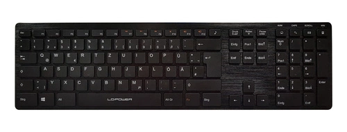 Clavier Câblés LC-Power LC-KEY-5B-ALU QWERTZ