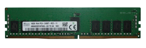 Mémoire RAM 1x 16GB Hynix ECC REGISTERED DDR4 1Rx4 2400MHz PC4-19200 RDIMM | HMA82GR7AFR4N-UH