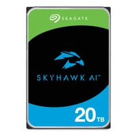 Disque dur Seagate Skyhawk AI 3.5'' HDD 20TB 7200RPM SATA 6Gb/s 256MB | ST20000VE002