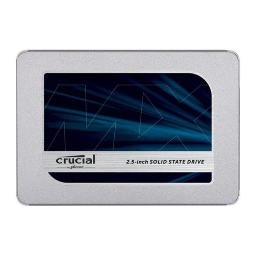 Disque dur SSD Crucial MX500 500GB 2.5'' SATA 6Gb/s TLC | CT500MX500SSD1