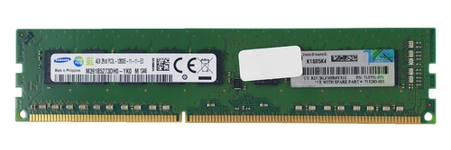 Mémoire RAM 1x 4GB Samsung ECC UNBUFFERED DDR3 2Rx8 1600MHz PC3-12800 UDIMM | M391B5273DH0-YK0