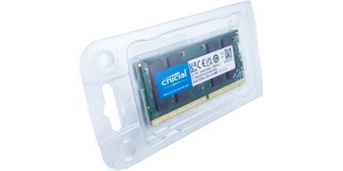 Mémoire RAM 1x 16GB Crucial SO-DIMM DDR4 3200MHz PC4-25600 | CT16G4SFRA32A