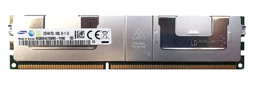 Mémoire RAM 1x 32GB Samsung LOAD REDUCED DDR3 1333MHz PC3-10600 LRDIMM | M386B4G70BM0-YH9