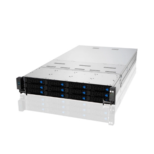 Plateforme serveur ASUS 2U RS720A-E11-RS12/10G/2.4KW/8NVMe/GPU/OCP 90SF01G5-M008P0 AMD x 2 DDR4 x 32 12 x 2.5" SATA/SAS/NVME PSU 1+1