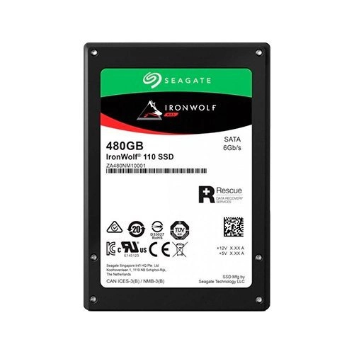 Disque dur SSD Seagate IronWolf 480GB 2.5'' SATA 6Gb/s | ZA480NM10011