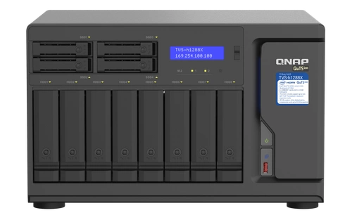 Serveur NAS QNAP TVS-h1288X-W1250-16G 16x SSD | HDD SATA 16GB RAM