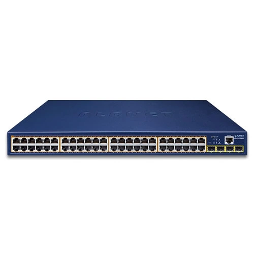 Commutateur Planet GS-4210-48P4S 48x 1Gb 4x SFP 600 W PoE+
