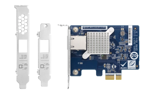 Carte réseau QNAP QXG-5G1T-111C 1x RJ-45 5Gb