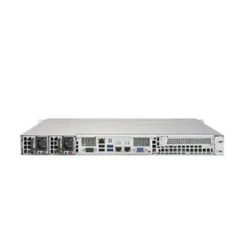 Plateforme serveur Supermicro 1U 5019S-MR SYS-5019S-MR Intel x 1 DDR4 x 4 4 x 3.5" SATA PSU 1+0