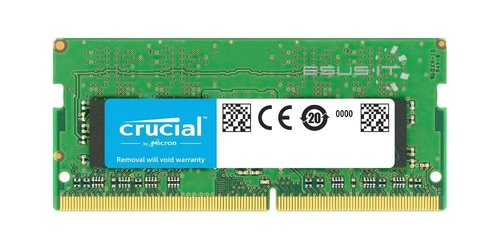 Mémoire RAM 1x 4GB Crucial SO-DIMM DDR4 2666MHz PC4-21300 | CT4G4SFS8266