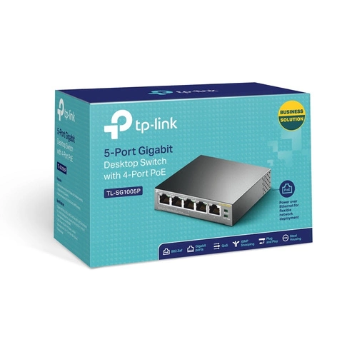Commutateur TP-LINK TL-SG1005P 5x 1Gb 65 W PoE