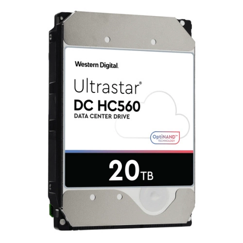 Disque dur Western Digital Ultrastar DC HC560 3.5'' HDD 20TB 7200RPM SATA 6Gb/s 512MB | 0F38785
