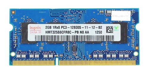 Mémoire RAM 1x 2GB Hynix SO-DIMM DDR3 1600MHz PC3-12800 | HMT325S6CFR8C-PB