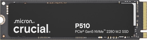 Disque dur SSD Crucial P510 2TB M.2 2280 NVMe PCIe 5.0 | CT2000P510SSD8