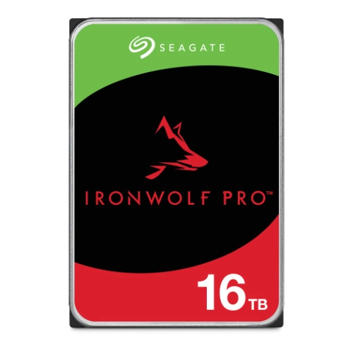 Disque dur Seagate IronWolf PRO 3.5'' HDD 16TB 7200RPM SATA 6Gb/s 256MB | ST16000NT001