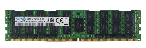 Mémoire RAM 1x 16GB Samsung ECC LOAD REDUCED DDR4 2Rx4 2133MHz PC4-17000 LRDIMM | M386A2G40DB0-CPB