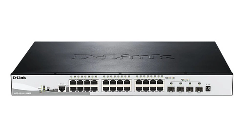Commutateur D-Link DGS-1510-28XMP 24x 1Gb 4x SFP+ 370 W PoE