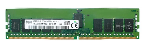 Mémoire RAM 1x 16GB Hynix ECC REGISTERED DDR4 2400MHz PC4-19200 RDIMM | HMA82GR7MFR8N-UH