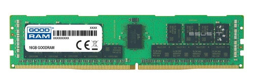 Mémoire RAM 1x 16GB GoodRAM ECC UNBUFFERED DDR4 2Rx8 2133MHz PC4-17000 UDIMM | W-MEM2133E4D816G