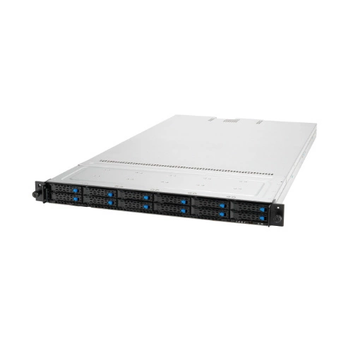 Plateforme serveur ASUS 1U RS500A-E11-RS12/800W/12NVMe 90SF01R1-M00DJ0 AMD x 1 DDR4 x 16 12 x 2.5" SATA/SAS/NVME PSU 1+1