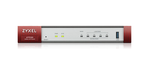 Security Zyxel ATP100-EU0112F 3x RJ-45 10/100/1000 1x RJ-45 10/100/1000 1x SFP