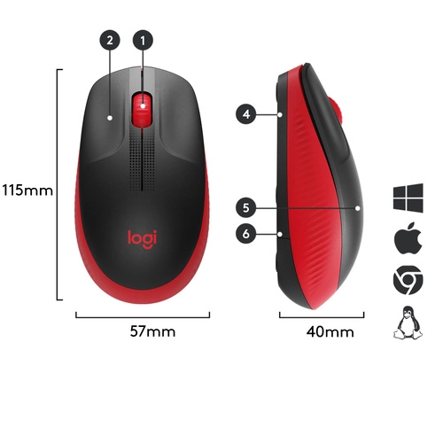 Sans fil souris Logitech M190 910-005908