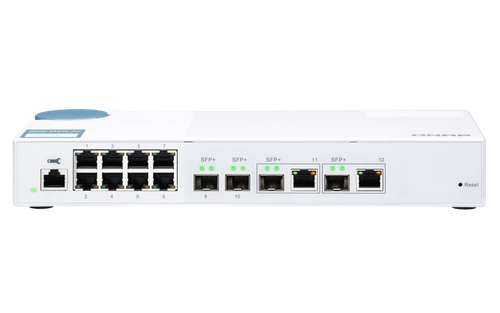 Commutateur QNAP QSW-M408-2C 8x 1Gb 2x SFP+ 2x RJ-45/SFP+