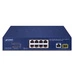 Commutateur Planet FGSD-1011HP 8x 100Mb 1x RJ-45/SFP 120 W PoE+