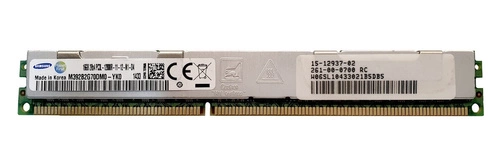 Mémoire RAM 1x 16GB Samsung ECC REGISTERED DDR3 2Rx4 1600MHz PC3-12800 RDIMM | M392B2G70DM0-YK0