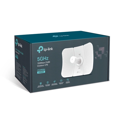 Point d'accès TP-LINK CPE605 5 GHz 150 Mbps 802.11 a/n