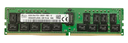 Mémoire RAM 1x 32GB Hynix ECC REGISTERED DDR4 2Rx4 2933MHz PC4-23400 RDIMM | HMA84GR7JJR4N-WM