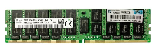 Mémoire RAM 1x 32GB Hynix LOAD REDUCED DDR4 2133MHz PC4-17000 LRDIMM | HMA84GL7MMR4N-TF
