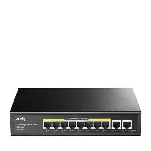 Commutateur Cudy 10x 1Gb 120 W  PoE+