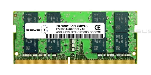 Mémoire RAM 1x 4GB ESUS IT SO-DIMM DDR3 1600MHz PC3-12800 | ESUD31600SD8L/4G