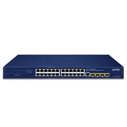 Commutateur Planet GS-4210-24T4S 20x 1Gb 4x RJ-45/SFP