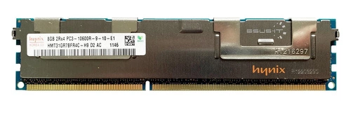 Mémoire RAM 1x 8GB Hynix ECC REGISTERED DDR3 2Rx4 1333MHz PC3-10600 RDIMM | HMT31GR7BFR4C-H9