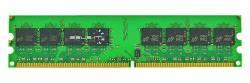 Mémoire RAM 1x 2GB Micron NON-ECC UNBUFFERED DDR2 800MHz PC2-6400 UDIMM | MT16HTF25664AZ-800